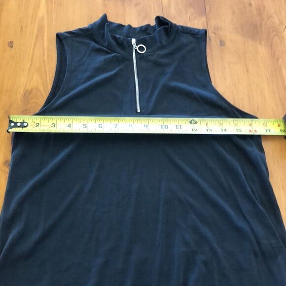 NWT Naked Zebra Black Fringed Tank - Picture 10 of 10